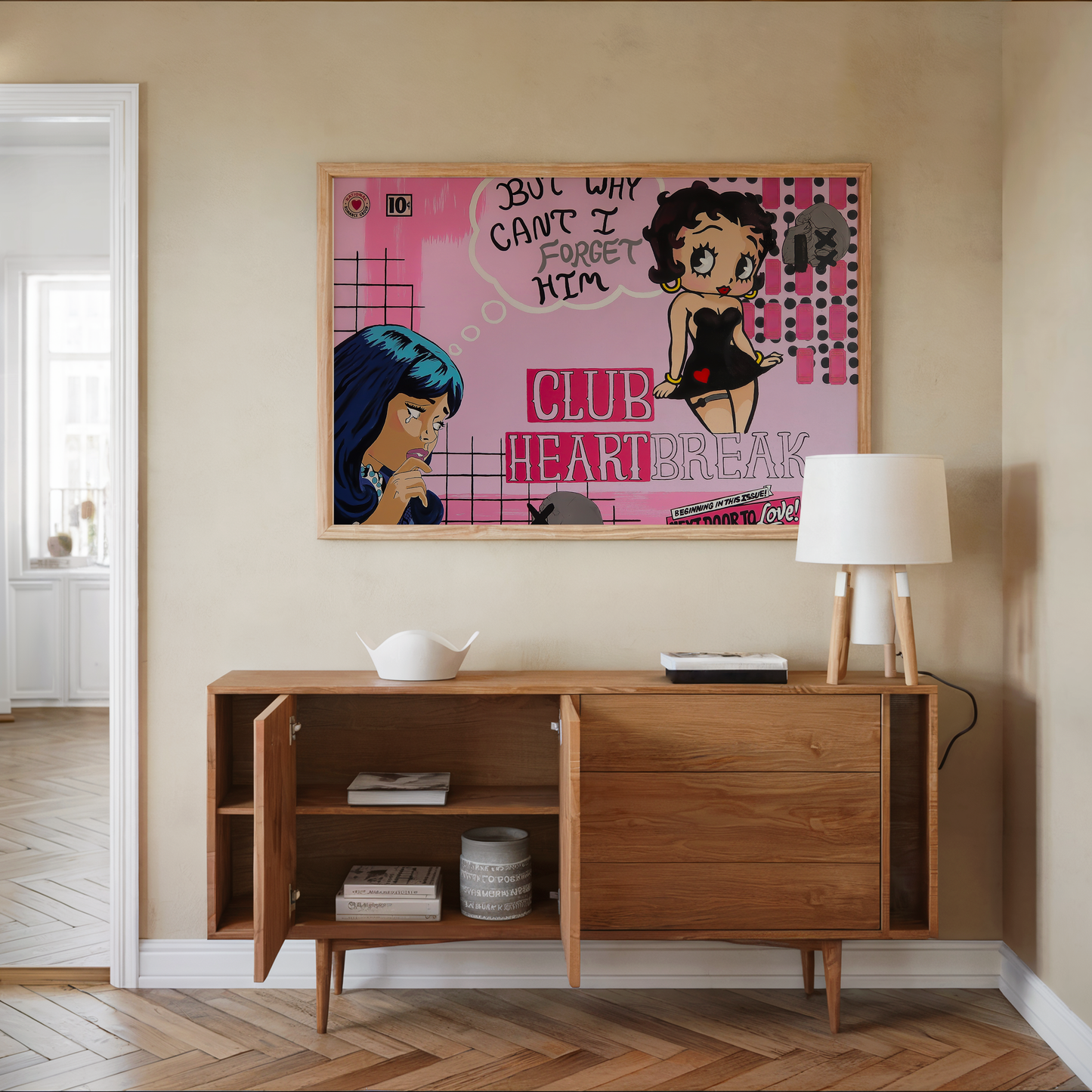 Club Heartbreak Canvas