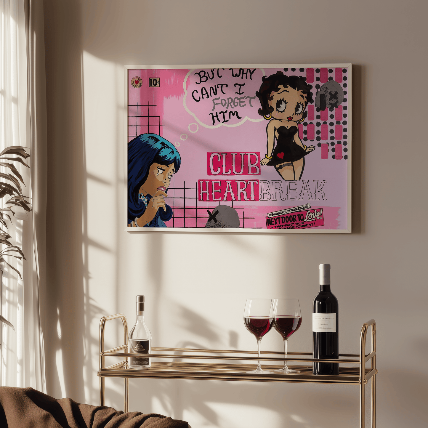 Club Heartbreak Canvas