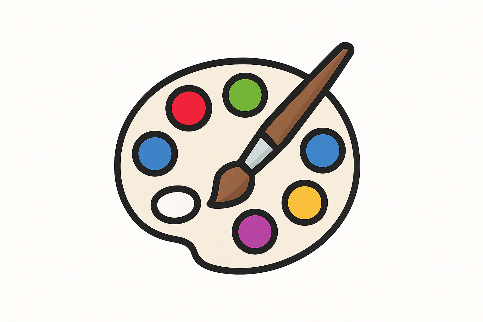 icon of color palette